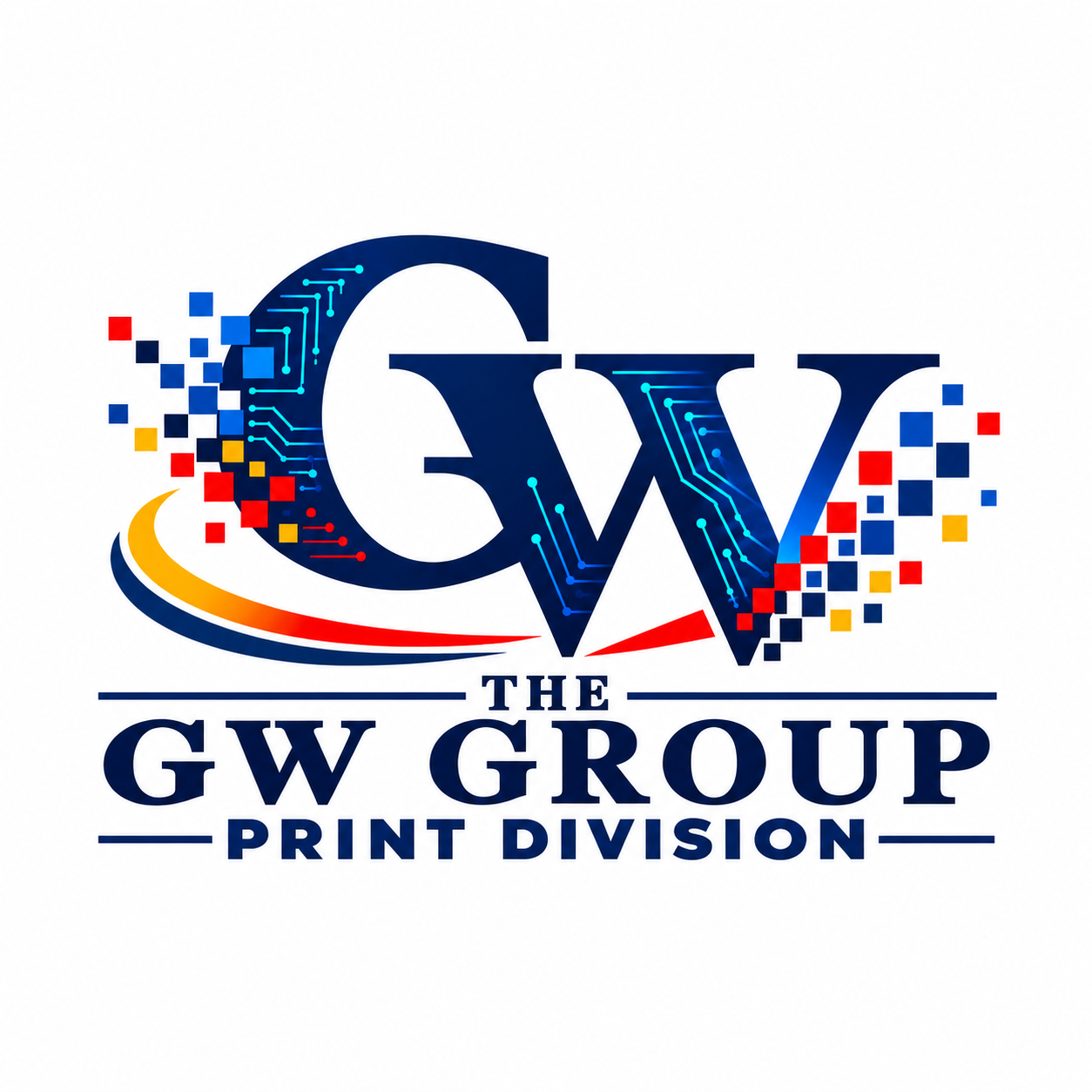 The GW Group Print Division logo